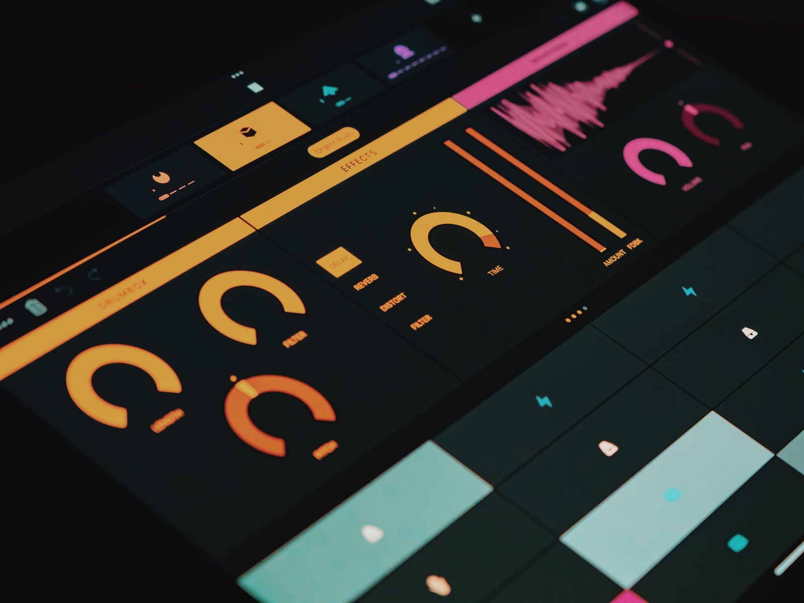 A professional DAW workstation displaying the waveform of a full music album.