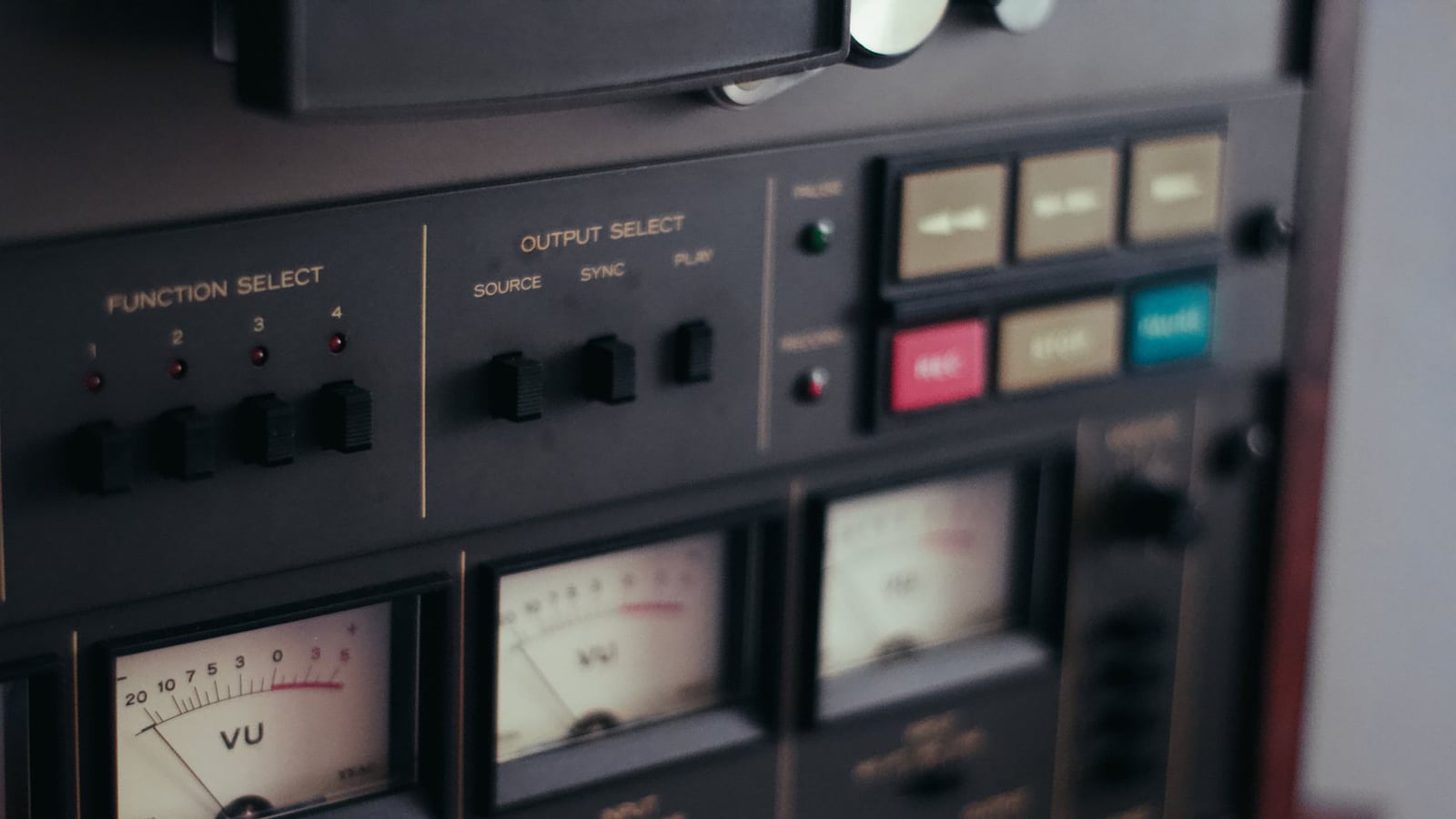 Close‑up of a digital loudness meter showing LUFS levels on a screen.